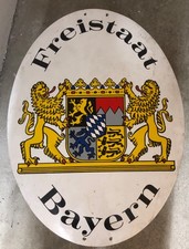Freistaat bayern wappenschild gebraucht kaufen  Neuried