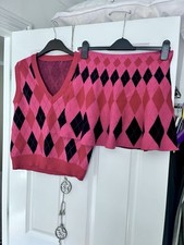 Pink red black for sale  LOWESTOFT