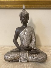 Silver polyresin sitting for sale  Park Ridge
