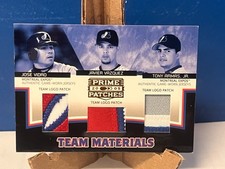 2005 Donruss Prime Patches Vidro Vazquez Armas Jr. Patch de logotipo 59/63 comprar usado  Enviando para Brazil