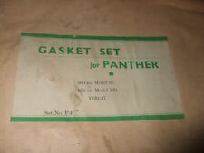 Panther model 500cc for sale  KENILWORTH