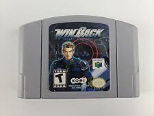 WinBack Covert Operations Nintendo 64 N64 limpo testado autêntico etiqueta rara comprar usado  Enviando para Brazil