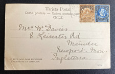 Chile postcard 1911. for sale  WAREHAM