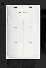 Capa evaporadora com ventilador compatível com geladeira Samsung DA97-12608A, usado comprar usado  Enviando para Brazil