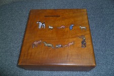Vintage wooden box for sale  BARRY