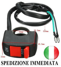 Interruttore off moto usato  Messina