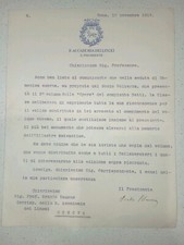 Firma autografa pietro usato  Roma