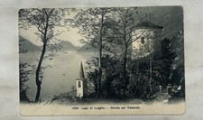 Cartolina lago lugano usato  Genova