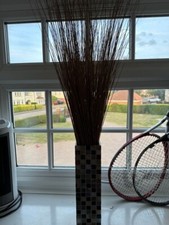 Brown mosaic vase for sale  BLACKPOOL