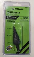 Greenlee Cobalt 30008c Step Bit #8 Kwik Stepper 1/2” - 1-1/8” NOVO comprar usado  Enviando para Brazil