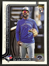 Espelho dourado 2025 Topps Series One Luis De Los Santos azul Toronto controle remoto comprar usado  Enviando para Brazil