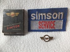 Simson aufnäher streichholzhe gebraucht kaufen  Dresden