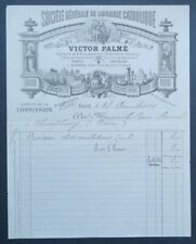 Invoice 1883 ste d'occasion  Expédié en Belgium