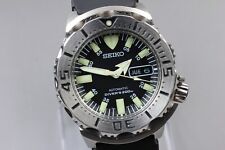 [Perto de ESTADO PERFEITO] SEIKO 7S26-0350 Black Monster Divers 200m relógio automático masculino JAPÃO comprar usado  Enviando para Brazil