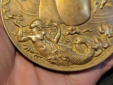 Art nouveau medal d'occasion  Aurillac