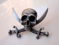 Pirate skull biker d'occasion  Expédié en Belgium