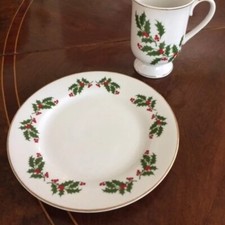 Christmas porcelain dishware for sale  Santa Barbara