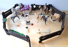 Schleich sammlung pferde gebraucht kaufen  Stralsund-Umland I