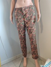 Pantalon lin imprimé d'occasion  Serres-Castet