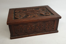 Vintage wooden box for sale  WAKEFIELD