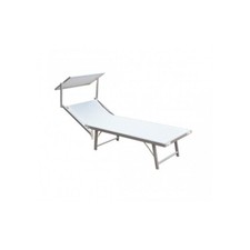 Chaise longue aluminium d'occasion  Perpignan-