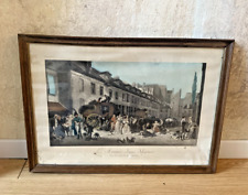 Gravure arrivée diligence d'occasion  Arles