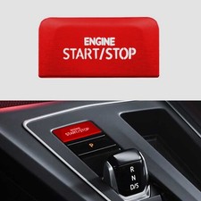 CAPA INTERIOR de alumínio vermelho acabamento para Start&Stop VW Golf MK8 GTI R GTD TDI TSI, usado comprar usado  Enviando para Brazil