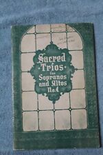 Usado, Livro de Canções Vintage Trios Sagrados para Sopranos e Altos Nº 4 músicas gospel e hinos comprar usado  Enviando para Brazil