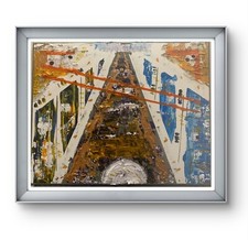 Quadro astratto 40x50 usato  Castelfranco Emilia