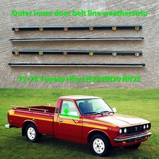 72-78 para Toyota Hilux RN20 RN23 RN25 cinto de porta de caminhão vedação de borracha tira meteorológica comprar usado  Enviando para Brazil