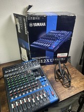 Mixer Yamaha MG12XU 12 entradas 4 barramentos com efeitos | Testado e funcionando | Usado comprar usado  Enviando para Brazil