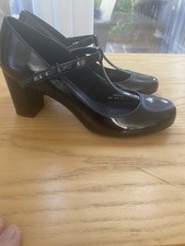 Black patent leather for sale  ROMFORD