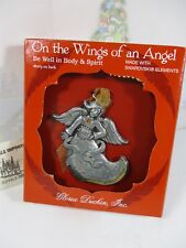 Pewter angel ornament for sale  Carpentersville