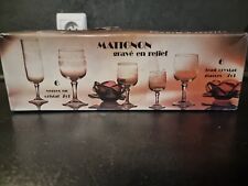 Cristal arques verres d'occasion  Spézet