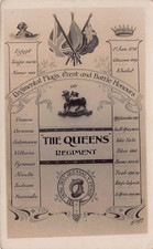 Queens regiment flags for sale  CROWBOROUGH