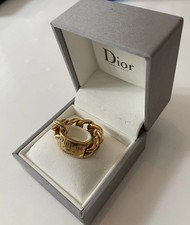 Bague dior chaîne d'occasion  Roquebillière