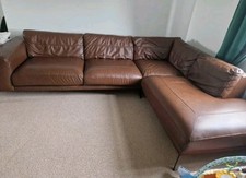 Leather sofa for sale  MILTON KEYNES