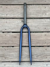 Garfo Trek Full Cro-Moly, 1 polegada, 700c, direção roscada 215mm - Índigo, usado comprar usado  Enviando para Brazil