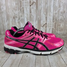 Tênis de corrida Asics GT-1000 estabilidade amortecimento rosa preto EUA 11.5 comprar usado  Enviando para Brazil