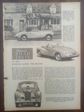 Sunbeam alpine test gebraucht kaufen  Münster