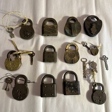 Antique lot padlocks for sale  Corning