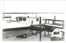 Cartão postal foto cais barco cruzador cabine Ocean City NJ Griscom década de 1970 anos 80 marítimo comprar usado  Enviando para Brazil