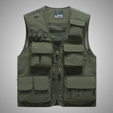 Men cargo waistcoat for sale  UK