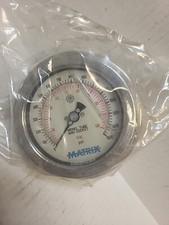3-1/2" FACE, MANÔMETRO 0-1500psi, 0-100BAR 316SS TUBO E SOQUETE comprar usado  Enviando para Brazil