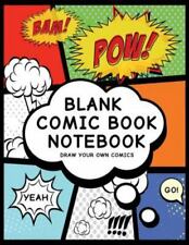 Blank Comic Book Notebook: Create Your Own Comic Book Strip, Variety of..., usado comprar usado  Enviando para Brazil
