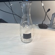 Garrafa decantadora de vinho copo transparente 1 litro Anchor Hocking 11” de altura EUA vintage comprar usado  Enviando para Brazil