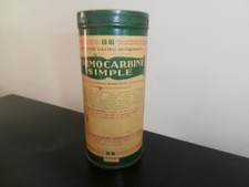 Boîte publicitaire métal d'occasion  Étain