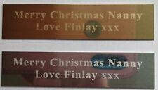 Engraved self adhesive for sale  CAMPBELTOWN