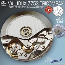 MOVIMENTO ETA VALJOUX 7753 ROTOR CDG AUTOMÁTICO DECORADO, CRONÓGRAFO DE QUALIDADE SUPERIOR, comprar usado  Enviando para Brazil