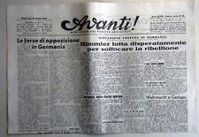 Avanti luglio 1944 usato  Roma